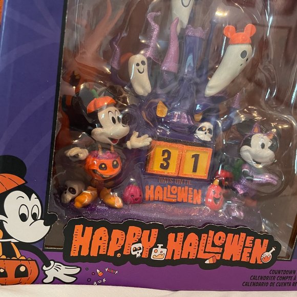 Disney Holiday Disney Mickey And Minnie Mouse Halloween Countdown